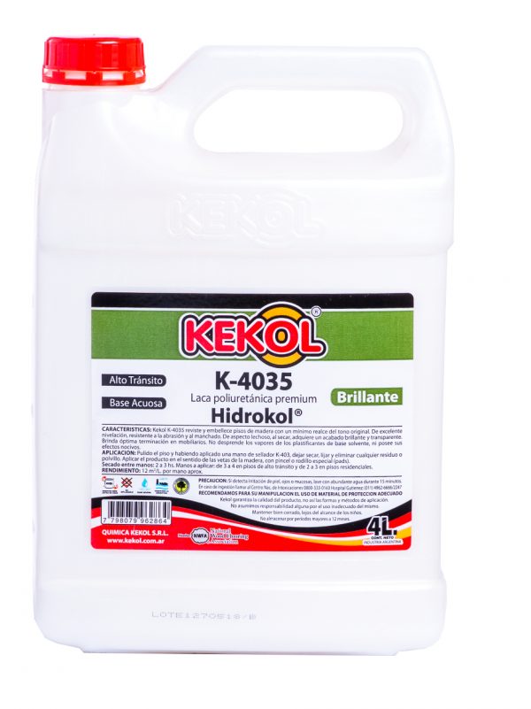 Laca poliuretánica de base acuosa Kekol K-4035