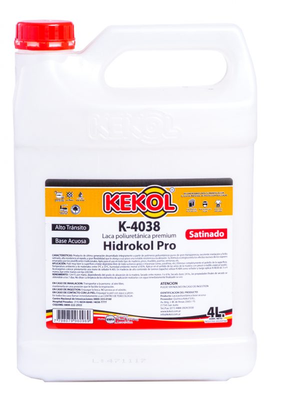 Laca poliuretánica de base acuosa Kekol K-4038