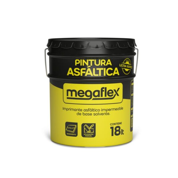 Pintura asfáltica Megaflex
